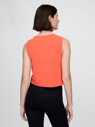 Tricou GapFit Breathe Crop Muscle