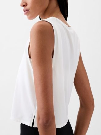 Tricou GapFit Breathe Crop Muscle
