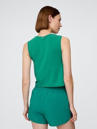 Tricou GapFit Breathe Crop Muscle