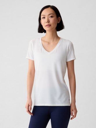 Tricou GapFit Breathe cu decolteu în V