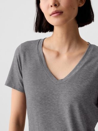 Tricou GapFit Breathe cu decolteu în V