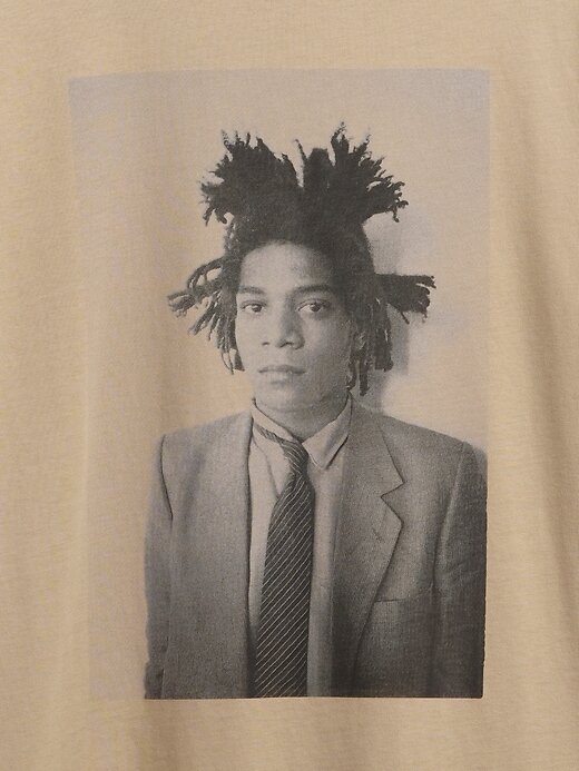 Tricou grafic Basquiat relaxat Tricou grafic Basquiat relaxat