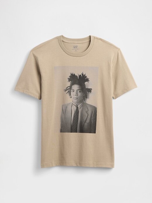 Tricou grafic Basquiat relaxat Tricou grafic Basquiat relaxat