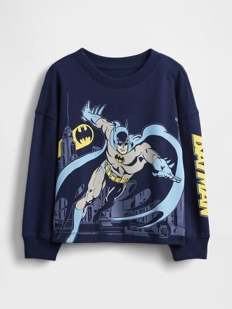 Tricou grafic Batman pentru bebeluși și copii mici