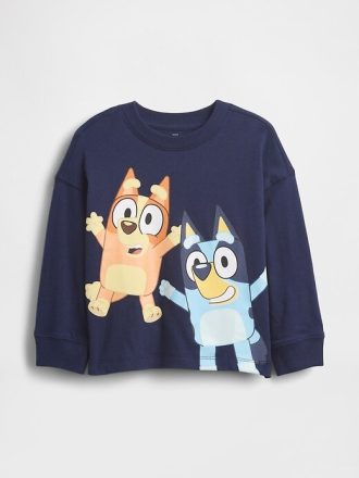 Tricou grafic Bluey pentru bebeluși și copii mici
