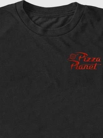 Tricou grafic brodat Toy Story Pizza Planet