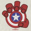 Tricou grafic Captain America Shield