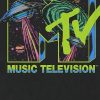 Tricou grafic cu logo MTV Space
