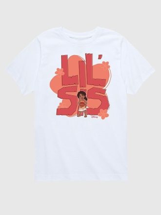 Tricou grafic cu mânecă scurtă pentru copil Moana 2 Lil Sis Simea