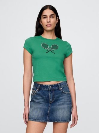 Tricou grafic decupat