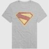 Tricou grafic distressed Superman
