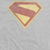 Tricou grafic distressed Superman