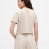 Tricou grafic Gap × BÉIS din bumbac organic VintageSoft Crop Tricou grafic Gap × BÉIS din bumbac organic VintageSoft Crop