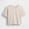 Tricou grafic Gap × BÉIS din bumbac organic VintageSoft Crop Tricou grafic Gap × BÉIS din bumbac organic VintageSoft Crop