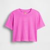 Tricou grafic Gap × BÉIS din bumbac organic VintageSoft Crop Tricou grafic Gap × BÉIS din bumbac organic VintageSoft Crop