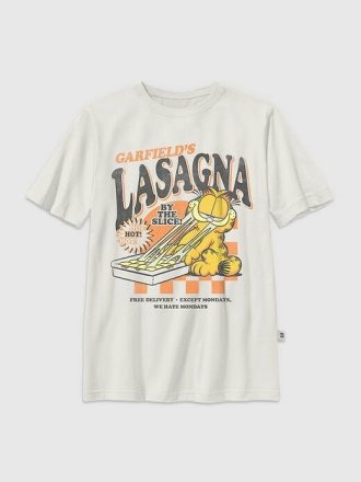 Tricou grafic Garfield Lasagna pentru copii