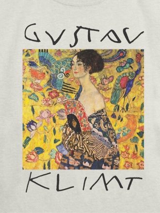 Tricou grafic Gustav Klimt Fine Art pentru copii