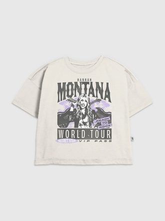 Tricou grafic Hannah Montana World Tour pentru copii