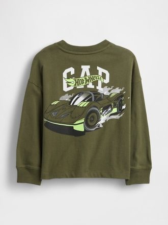 Tricou grafic Hot Wheels pentru bebeluși și copii mici