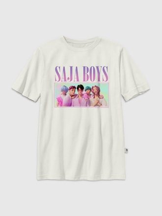 Tricou grafic K-Pop Demon Hunters Saja pentru copii