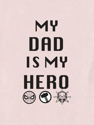 Tricou grafic Marvel Hero Dad pentru copil mic
