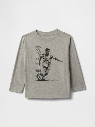 Tricou grafic Messi pentru bebeluși și copii mici