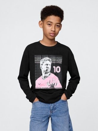 Tricou grafic Messi pentru copii