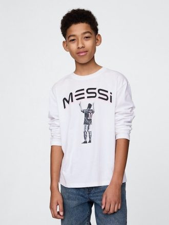 Tricou grafic Messi pentru copii