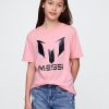 Tricou grafic Messi pentru copii