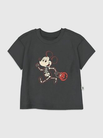 Tricou grafic Mickey Mouse Halloween pentru copil mic