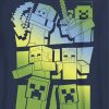 Tricou grafic Minecraft Steve și Alex VS Mobs pentru copii Tricou grafic Minecraft Steve și Alex VS Mobs pentru copii