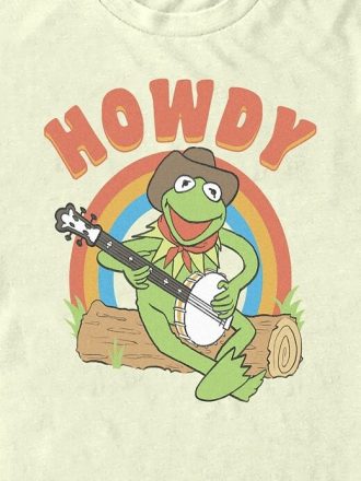 Tricou grafic Muppets Howdy Kermit
