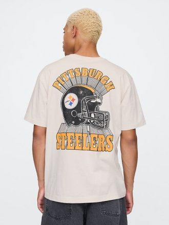 Tricou grafic NFL Pittsburgh Steelers pentru adulți