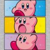 Tricou grafic Nintendo Kirby Panels pentru copil mic