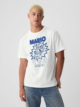 Tricou grafic Nintendo Tanooki Mario