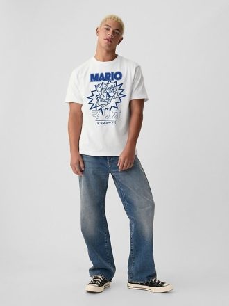 Tricou grafic Nintendo Tanooki Mario