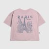 Tricou grafic Paris Line Art pentru copii