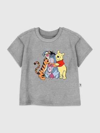 Tricou grafic pentru bebeluș Winnie the Pooh Hugs
