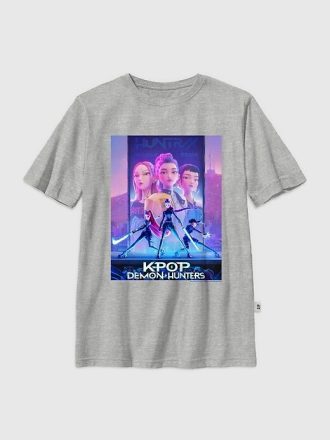 Tricou grafic pentru copii K-Pop Demon Hunters Poster