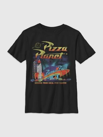 Tricou grafic pentru copii Toy Story Pizza Planet