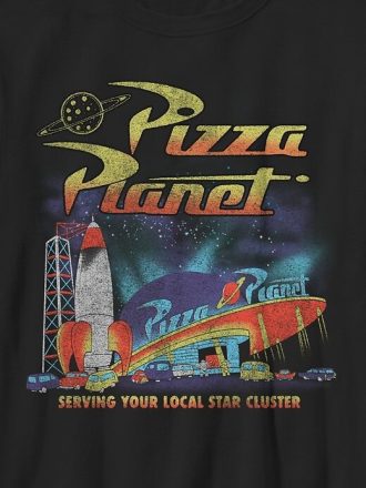 Tricou grafic pentru copii Toy Story Pizza Planet