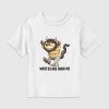 Tricou grafic pentru copii unde sunt lucrurile sălbatice