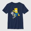 Tricou grafic pentru fotbal Bart Simpson pentru copii Tricou grafic pentru fotbal Bart Simpson pentru copii