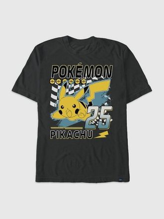 Tricou grafic Pokemon Pikachu Racing
