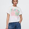 Tricou grafic relaxat Tricou grafic relaxat