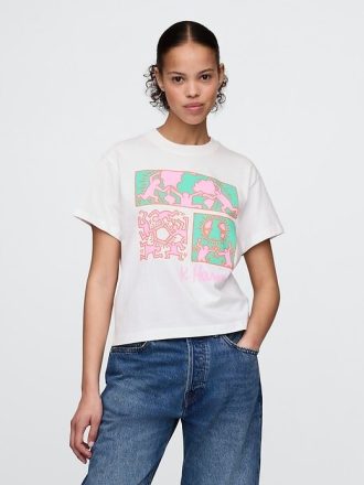 Tricou grafic relaxat