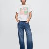 Tricou grafic relaxat Tricou grafic relaxat