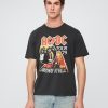 Tricou grafic relaxat AC/DC 1979 Tour Tricou grafic relaxat AC/DC 1979 Tour