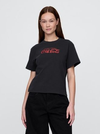 Tricou grafic relaxat Coca Cola