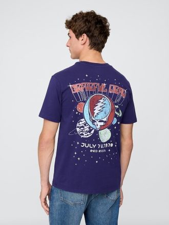 Tricou grafic relaxat Grateful Dead
